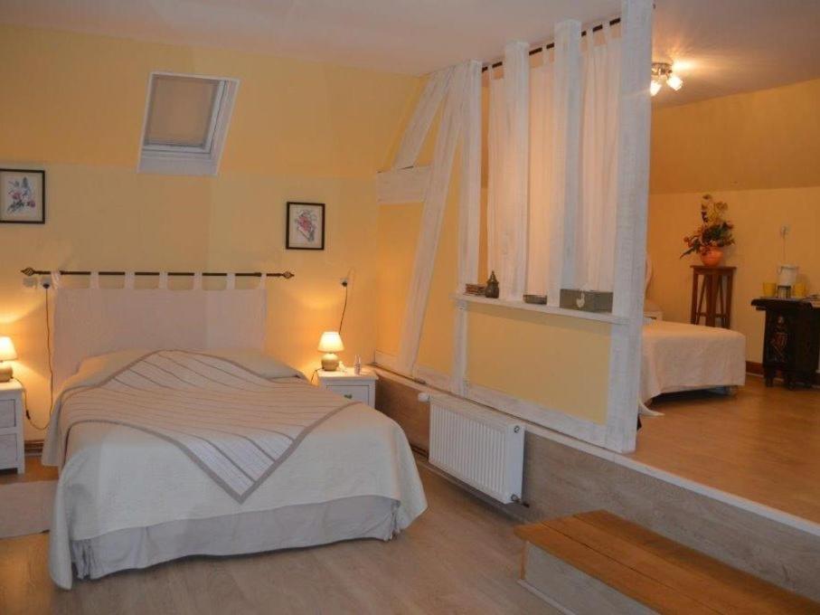Hotel Les Marronniers Cambremer Zimmer foto